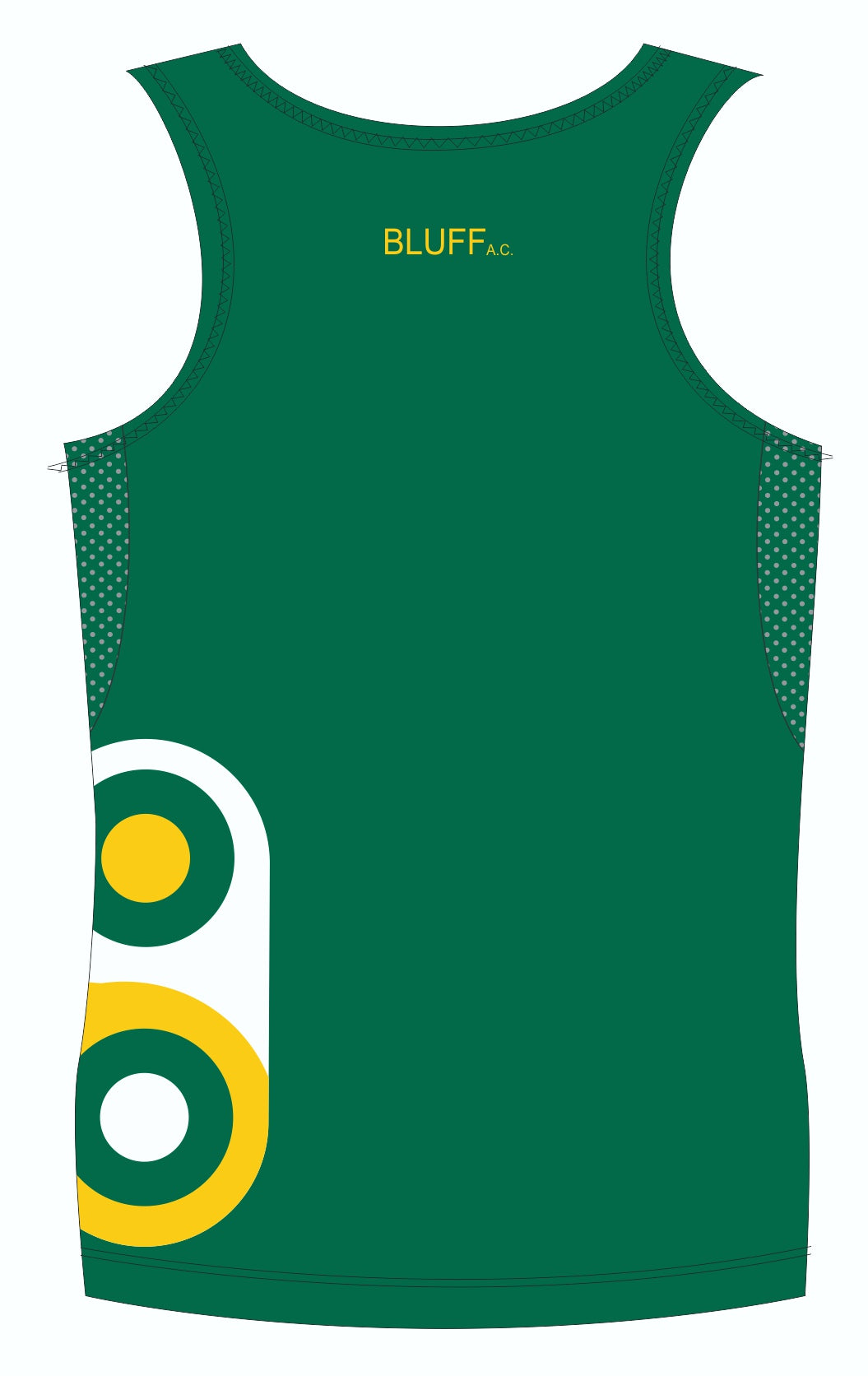 Bluff A.C. active male run vest