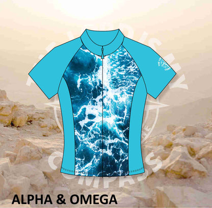 A&O  LORD IS MY COMPASS Pro Cycling Shirt