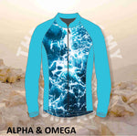 Alpha And Omega Lord Is My Compass Print Trail Jacket