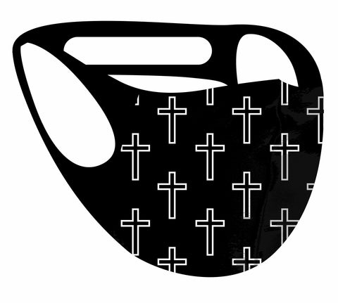 Ultimate Comfort Reusable Face Mask Christian cross
