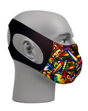 Ultimate Comfort Reusable Face Mask Fishing Print