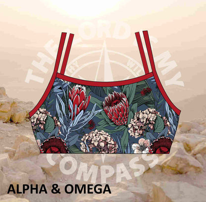 Alpha And Omega Fynbos Bikini Top (3233)