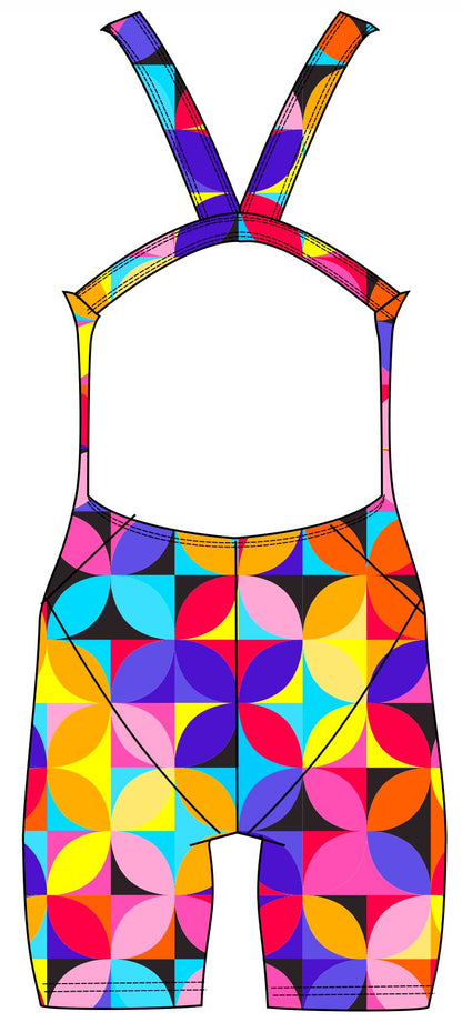 Women's Kneeskin Swimsuit – Geo Petals Print | Martin West Designs
 (3053)