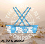 Alpha And Omega GRATEFUL PEONIES  Bikini Top