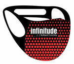 Ultimate comfort reusable face mask Infinitude print