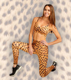 Cheetah Leggings 3/4 and Full Leg
