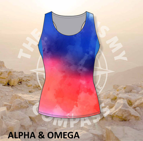 Alpha & Omega Jesus Loves You Run Vest