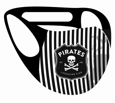 Ultimate comfort reusable face mask Pirates Lifesaving Print