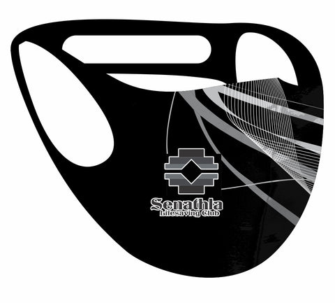 Ultimate comfort reusable face mask Senathla Option 2 Print