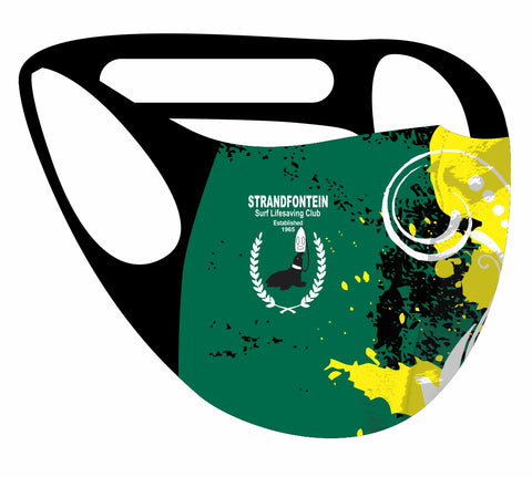 Ultimate comfort reusable face mask Strandfontein Print