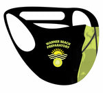 Ultimate comfort reusable face mask Warner Beach Prep Print