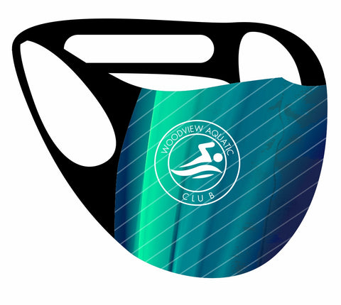Ultimate comfort reusable face mask Woodview Aquatics Print