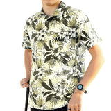 Tropical Olive Technical Golf Shirt