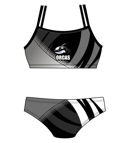 Female 2 piece training bikini -  ORCAS