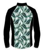 Long Sleeve Cycle-Trail Jacket -Palm Print