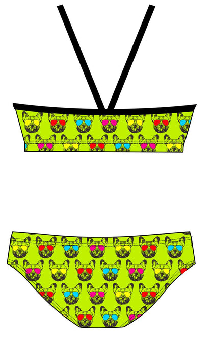 Female 2 Piece Training Bikini - Pug Life