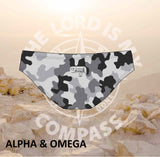 Alpha And Omega Strength Grey Camo Bikini Bottom