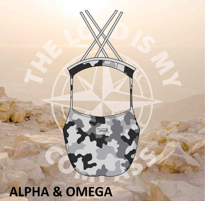 Alpha And Omega Strength Grey Camo Full Costume