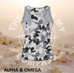 Alpha & Omega Strength Grey Camo Run Vest