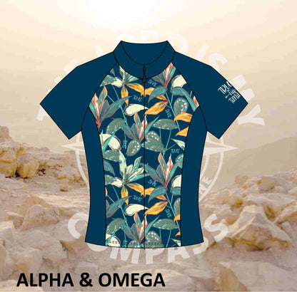 A&O Trust His Timing Tropical Pro Cycling Shirt (3164)