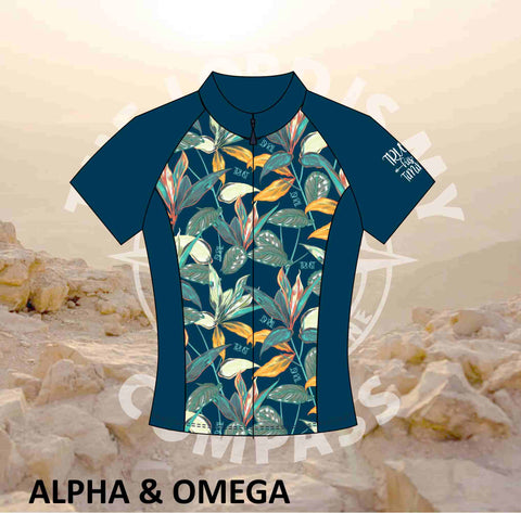 A&O Trust His Timing Tropical Pro Cycling Shirt