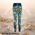 Alpha And Omega Trust his Timing Tropical Athleisure Tights