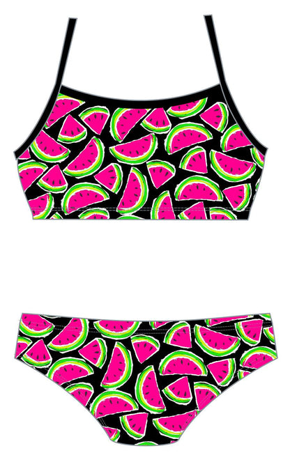 Women's 2 Piece Training Bikini - Water Melons